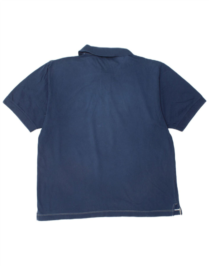 Camisa pólo masculina SERGIO TACCHINI média azul marinho