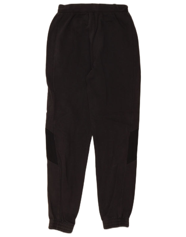 Adidas Mens Treino Calças Joggers Pequeno Algodão Preto