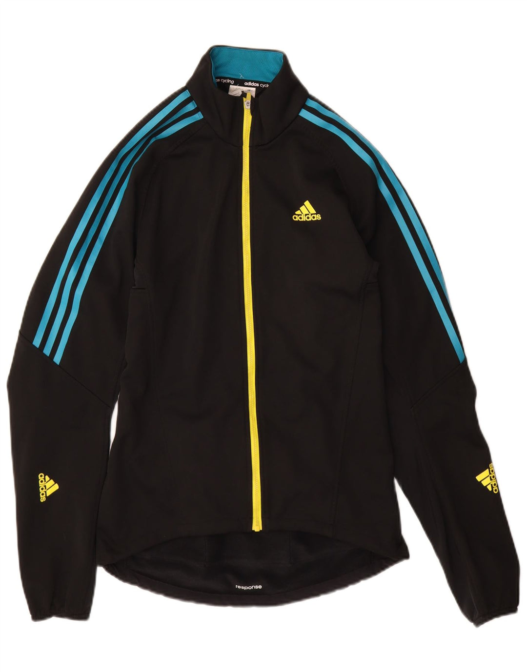 Adidas Mens Treino Top Jacket Pequeno Poliéster Preto