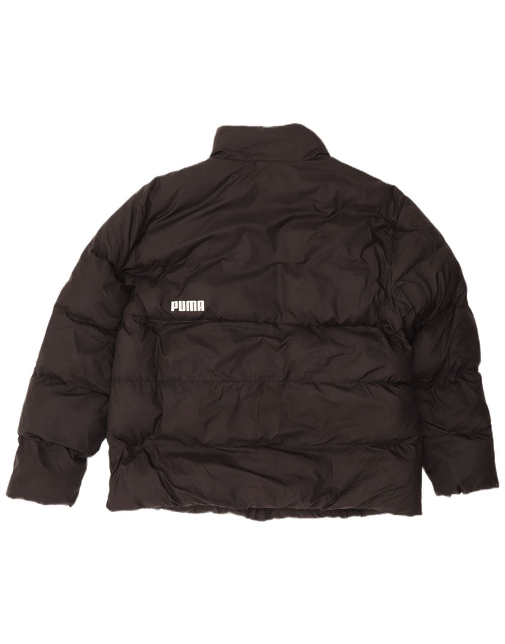 Jaqueta acolchoada masculina PUMA UK 42 XL poliéster preto