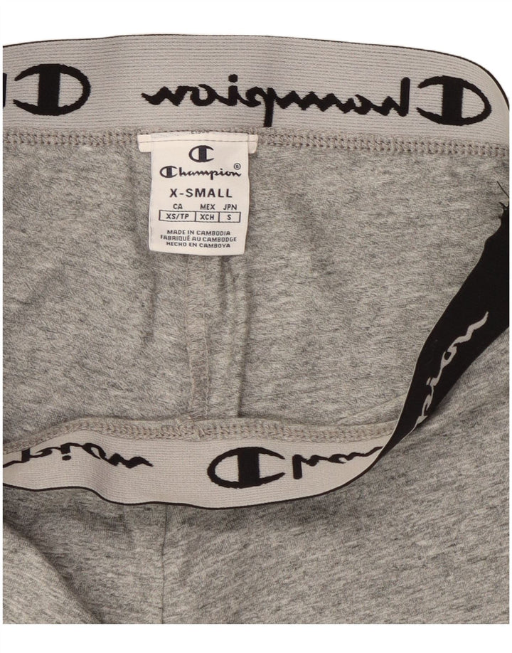Leggings femininos Champion UK 4 XS cinza manchado