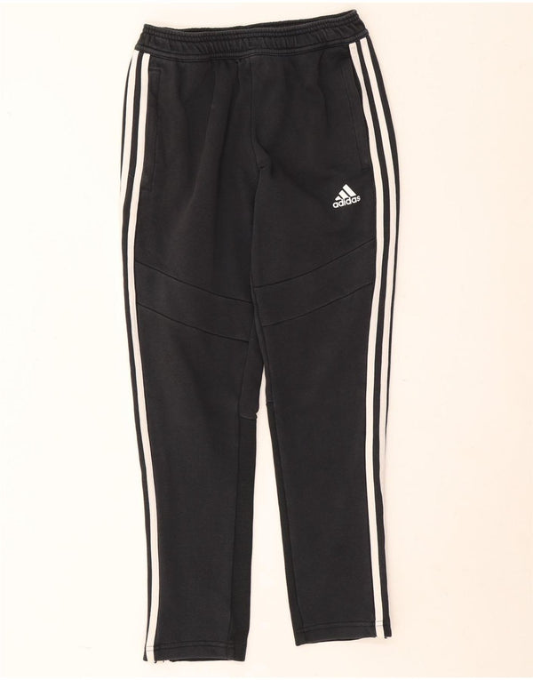 Calças de treino Adidas meninos 11-12 anos algodão preto