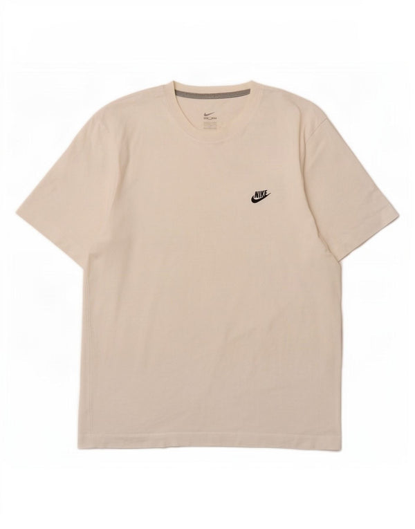 Camiseta masculina Nike Top UK 36/38 pequena algodão branco