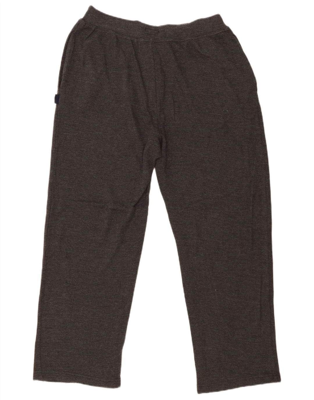 Calça de treino feminina Izod UK 16 grande algodão cinza