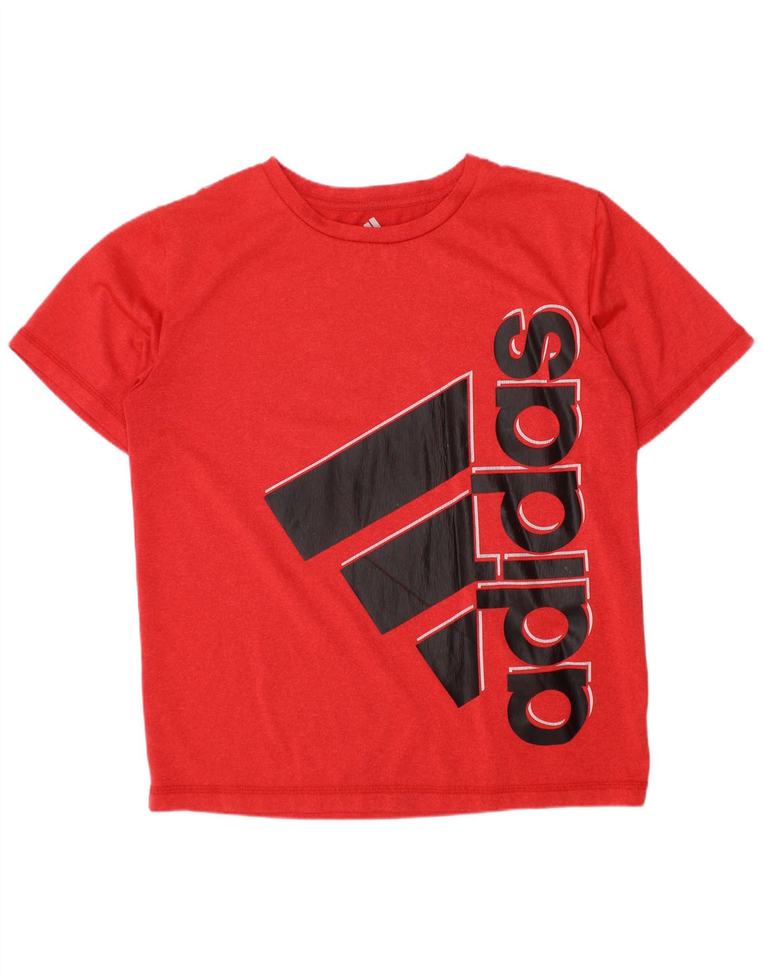 Camiseta Adidas Meninos Graphic 7-8 Anos Pequena Vermelha