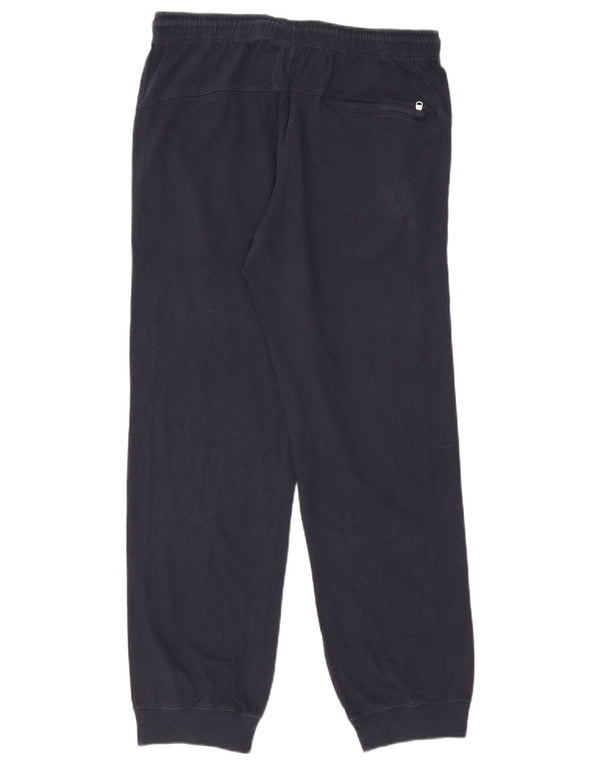 Calça de treino feminina Champion Joggers UK 18 XL azul marinho algodão