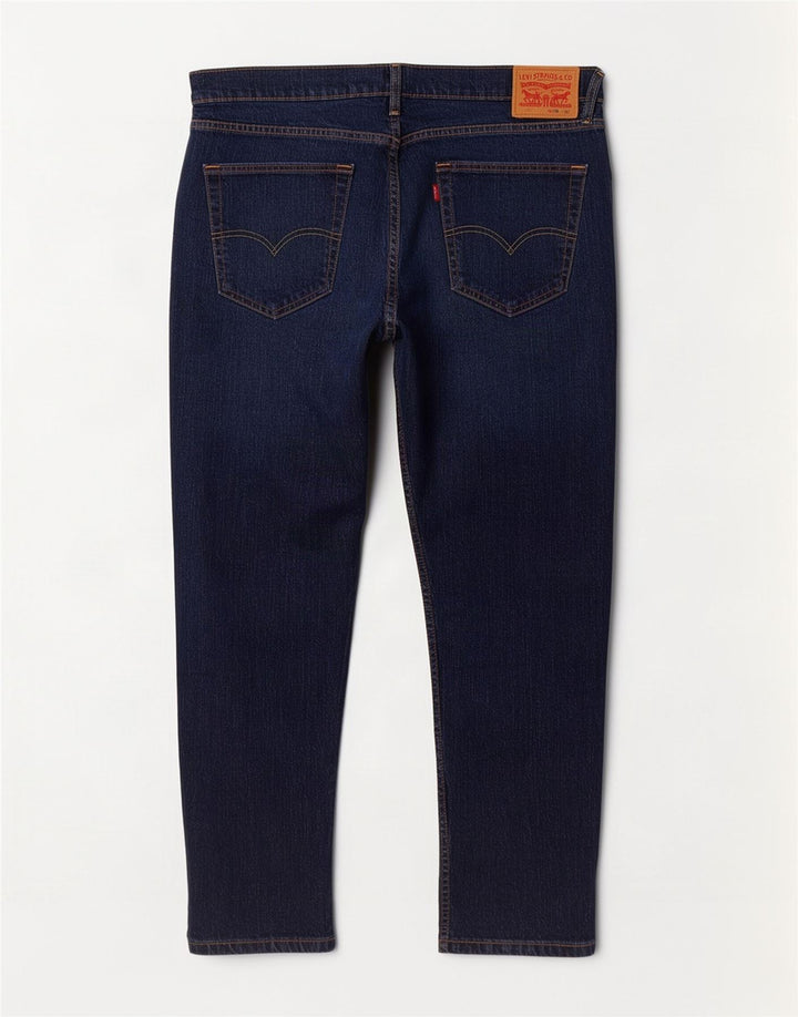 Levi's Masculino 502 Tapered Jeans W36 L32 Azul Algodão