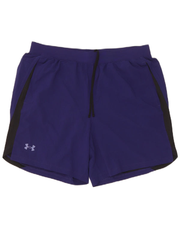 Under Armour Masculino Sport Shorts XL Roxo Colorblock