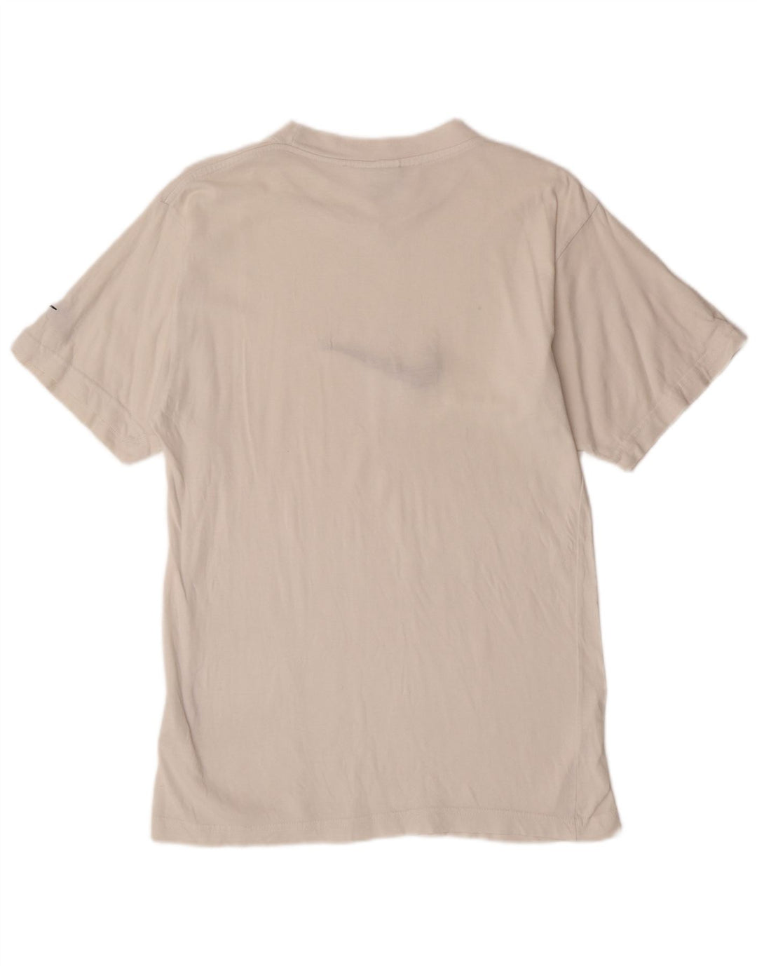 Camiseta Nike masculina gráfica top pequeno algodão branco