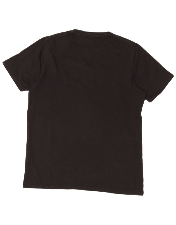 Camiseta gráfica masculina O'Neill Top médio algodão preto