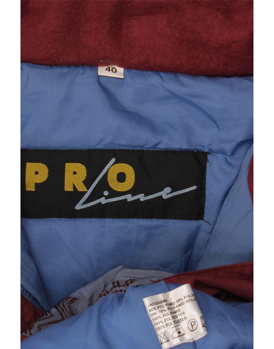 Jaqueta de esqui Canyon Mens Oversized Anorak UK 40 grande azul floral poliamida