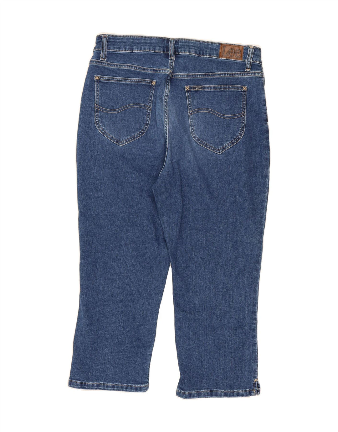 LEE Womens Capri Jeans US 10 Large W30 L20 Blue Cotton Vintage Lee and Second-Hand Lee from Messina Hembry 