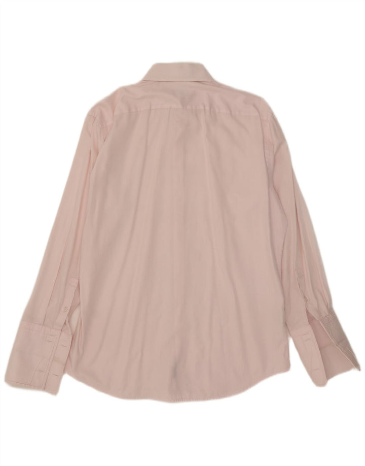 Camisa formal masculina Hugo Boss tamanho 41 16 grande rosa