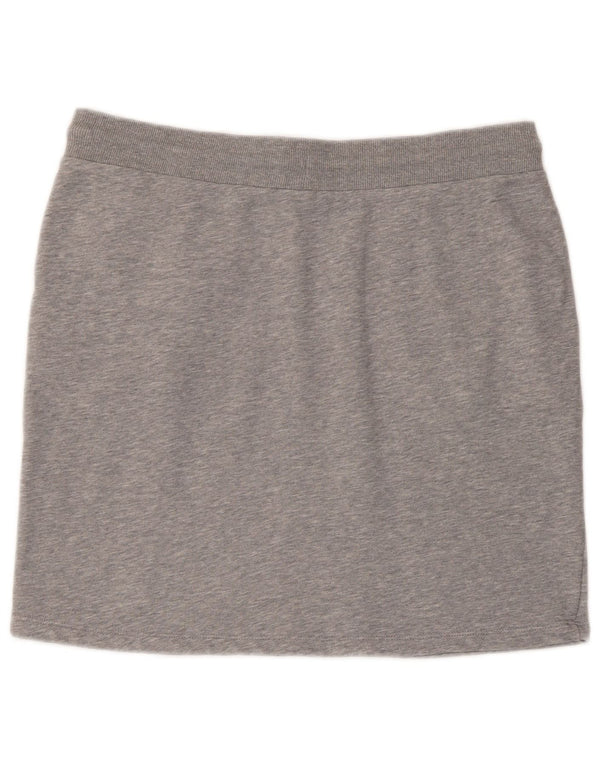 Mini saia feminina Gant UK 18 XL algodão cinza