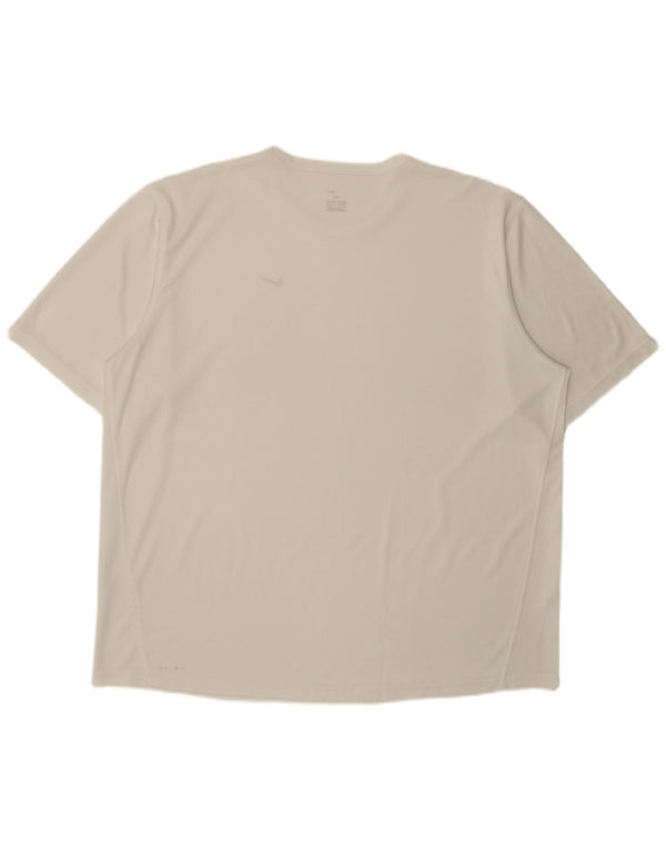 Camiseta Nike Masculina Dri Fit Top 2XL Branca