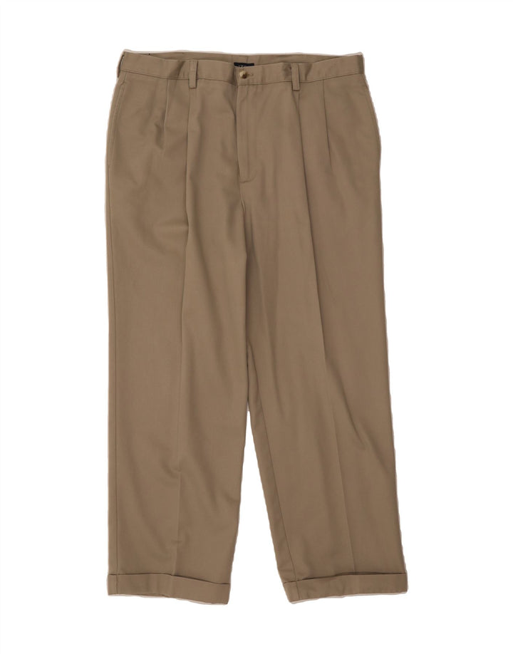 IZOD Mens Pegged Chino Trousers W38 L30 Grey Cotton Vintage Izod and Second-Hand Izod from Messina Hembry 