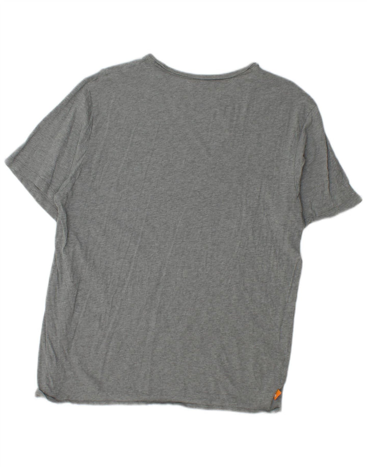 Camiseta masculina Timberland Regular Fit Graphic Top XL cinza