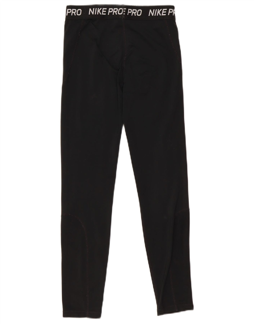 Nike Womens Graphic Leggings UK 8 Pequeno Poliéster Preto