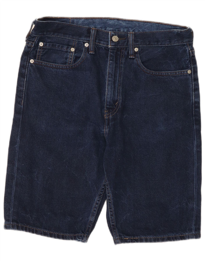 Shorts jeans masculino Levi's 522 W31 médio azul marinho