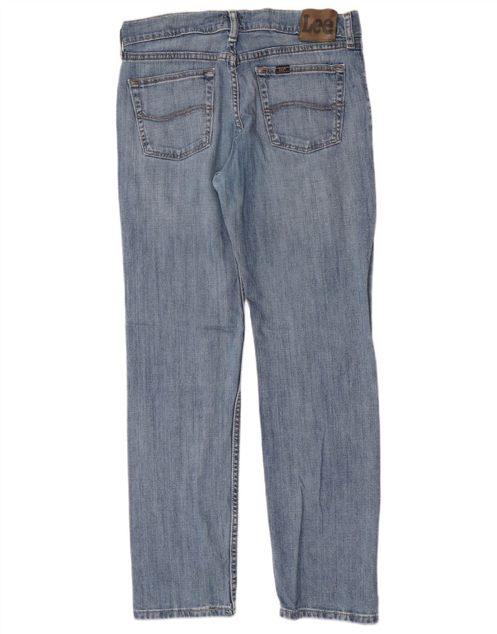 Lee Mens Slim Jeans W31 L30 Azul Algodão