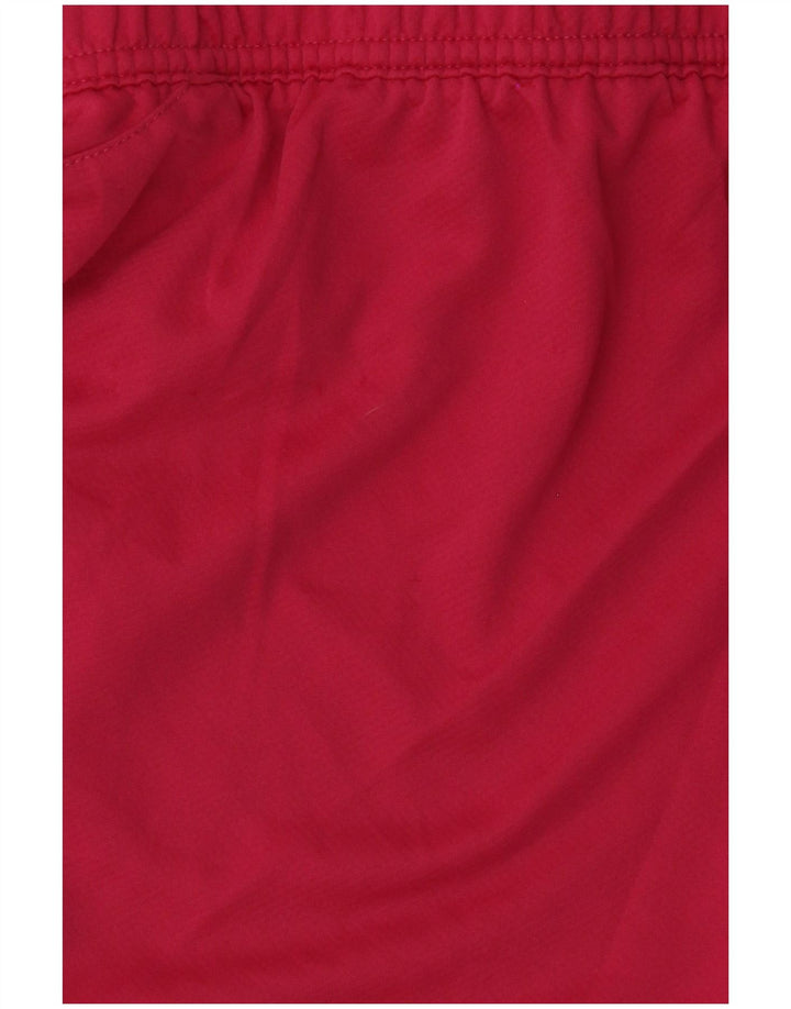 Shorts esportivos femininos ADIDAS UK 12/14 médio rosa poliéster