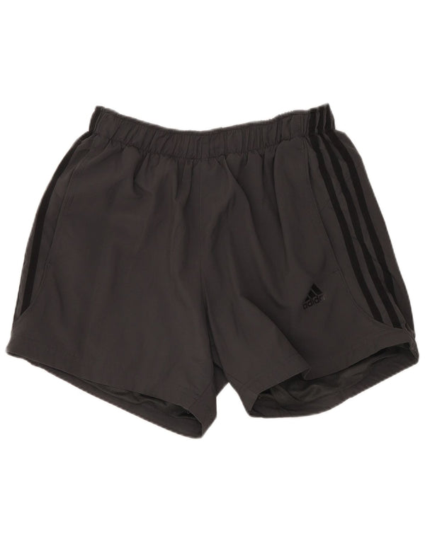 Adidas Mens Regular Sport Shorts Médio W30 L4 Cinza Poliéster Esportes
