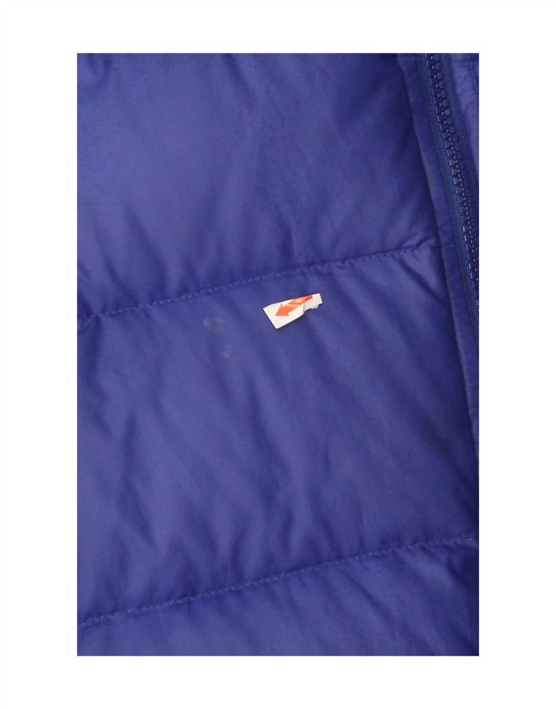 NIKE Mens Padded Gilet UK 34 XS Blue Polyester Vintage Nike and Second-Hand Nike from Messina Hembry 