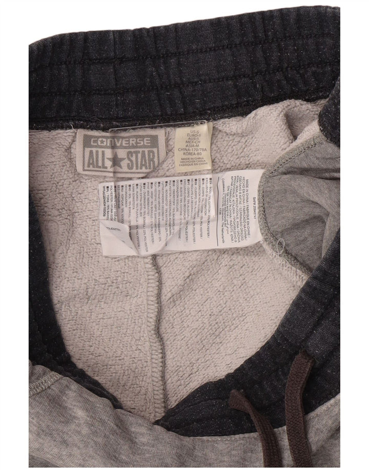 Converse Mens All Star Graphic Casual Shorts Pequeno W28 Algodão Cinza