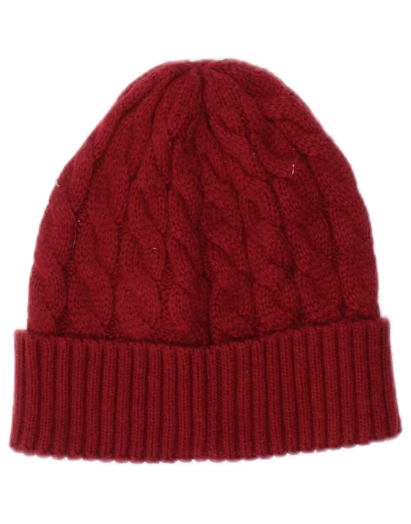 Gorro masculino Kappa em malha tamanho único vermelho poliacrílico