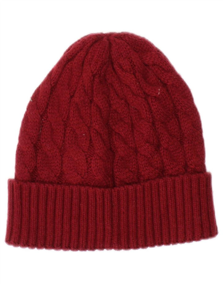 Gorro masculino Kappa em malha tamanho único vermelho poliacrílico