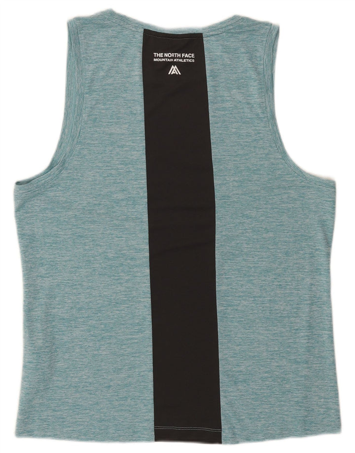 The North Face Colete Masculino Top Médio Turquesa Colourblock Poliéster
