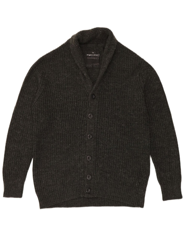 Angelo Litrico Suéter Cardigan Masculino XL Cinza Acrílico