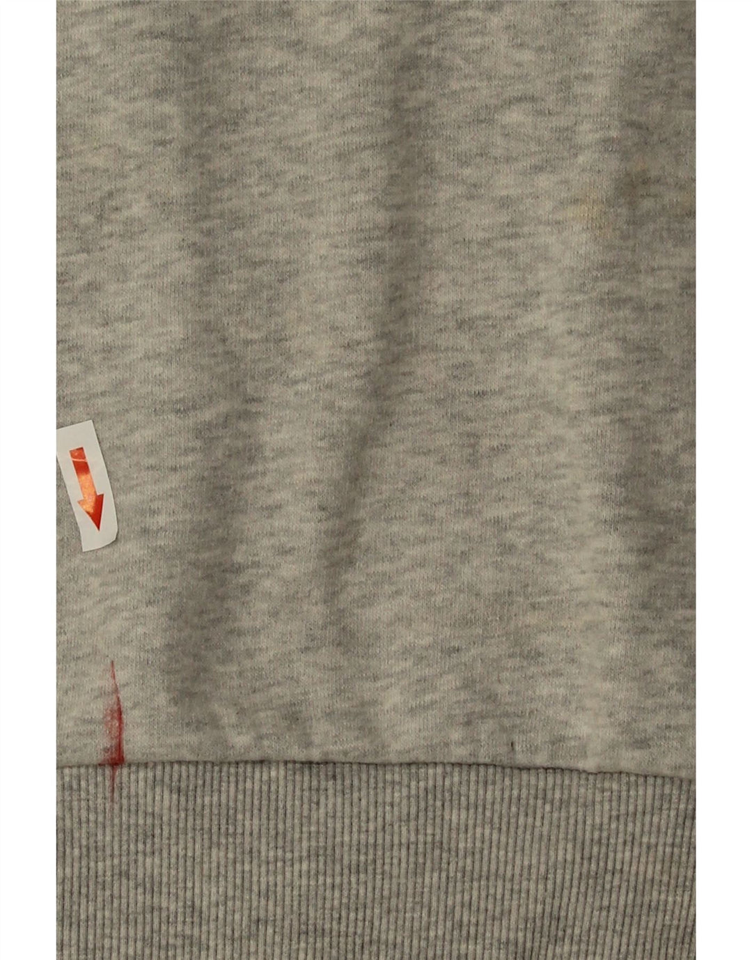 Suéter superdimensionado feminino Superdry UK 16 grande algodão cinza