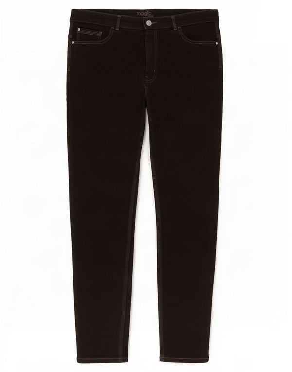 Jeans Marks & Spencer Magic Skinny Feminino Reino Unido 20 2XL W40 L28 Preto
