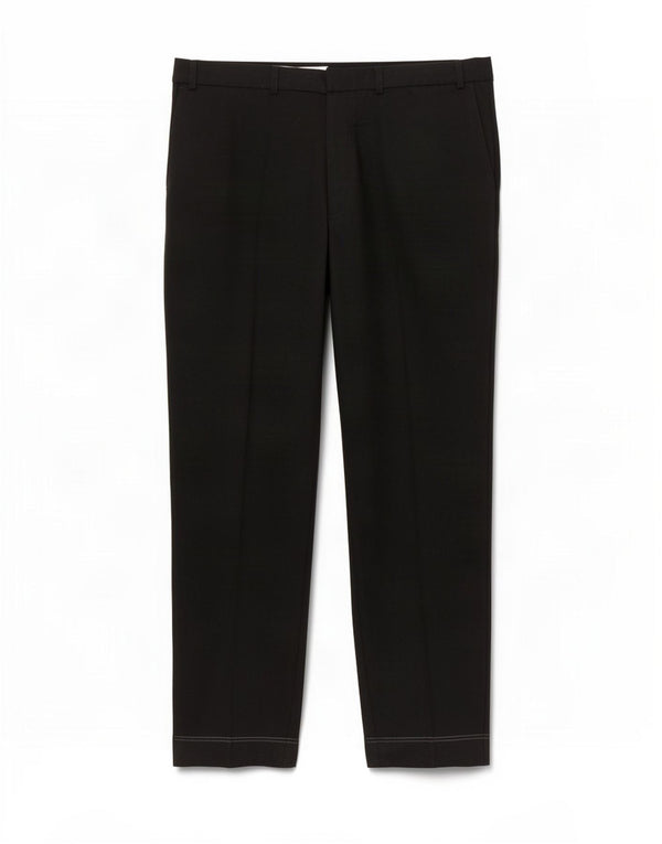 Calças masculinas Marks & Spencer St. Michael Straight Chino W38 L31 pretas