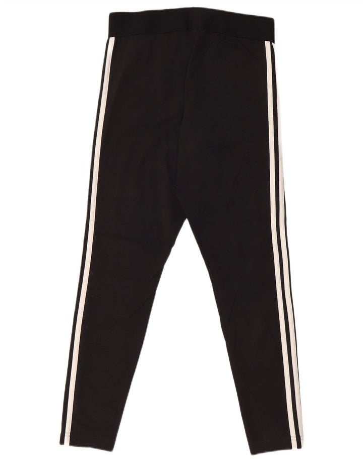 Leggings Adidas Femininas UK 12/14 Médio Algodão Preto