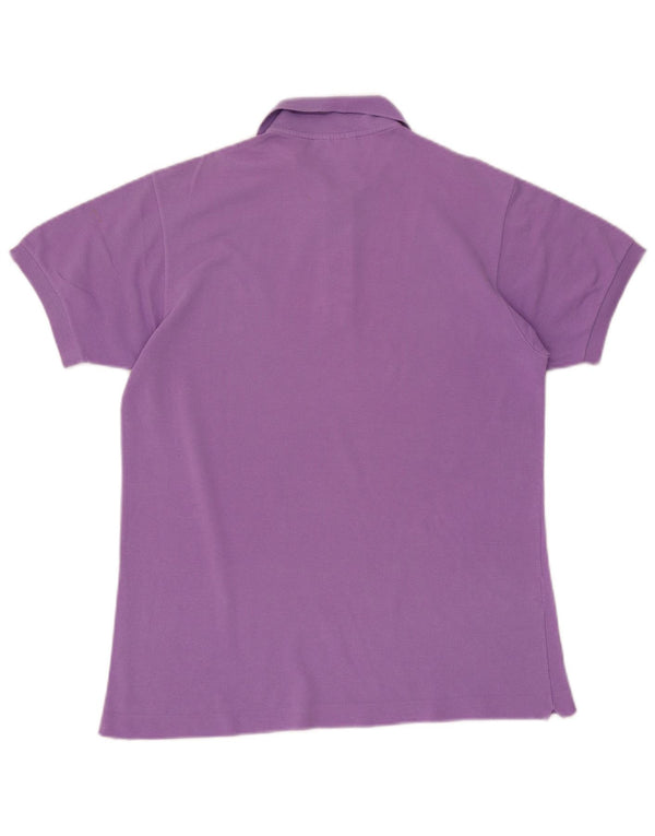 Camisa polo masculina Lacoste médio algodão roxo