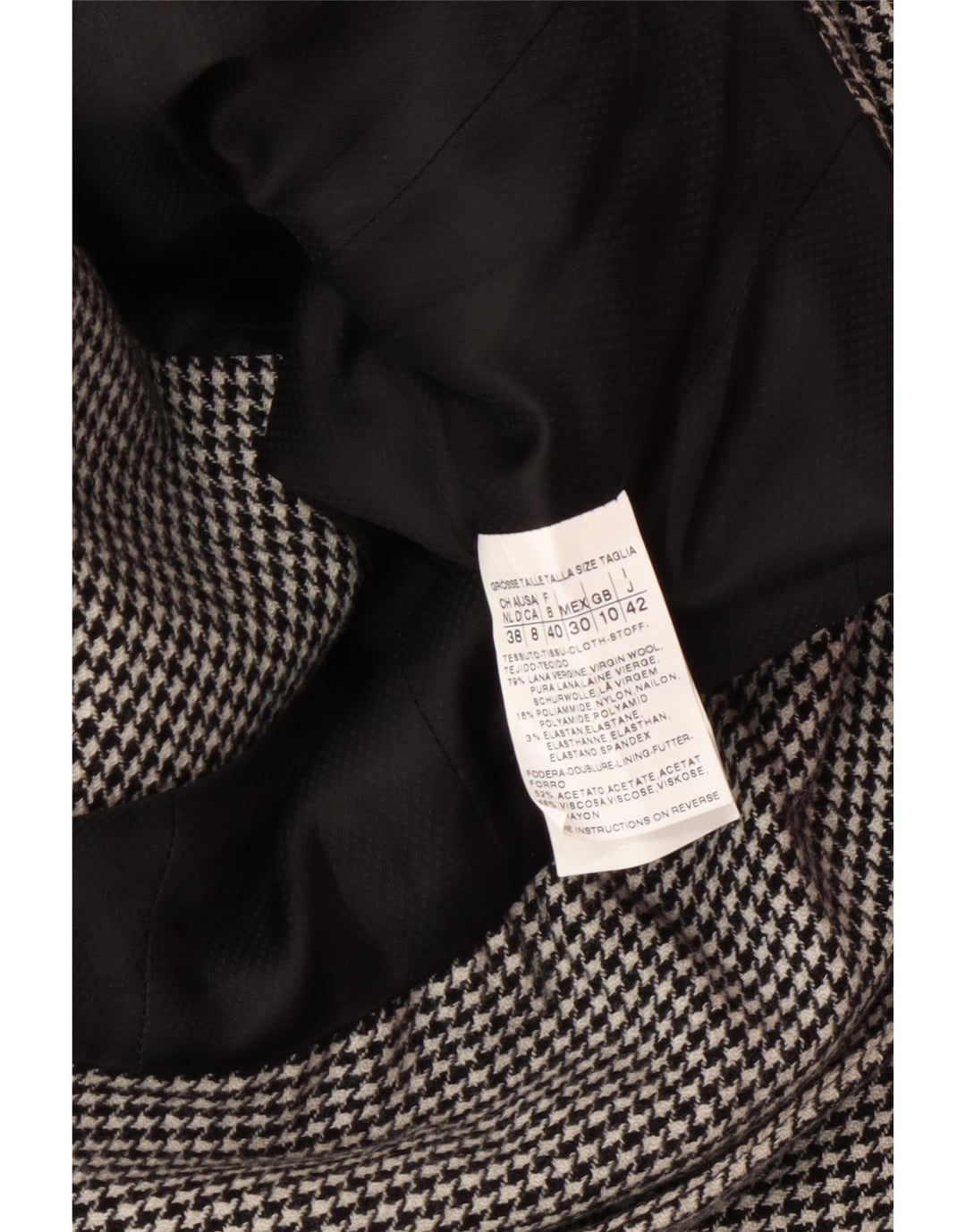 Conjunto de saia feminina MAX MARA com 4 botões e 2 peças Reino Unido 10 pequeno W28 cinza clássico