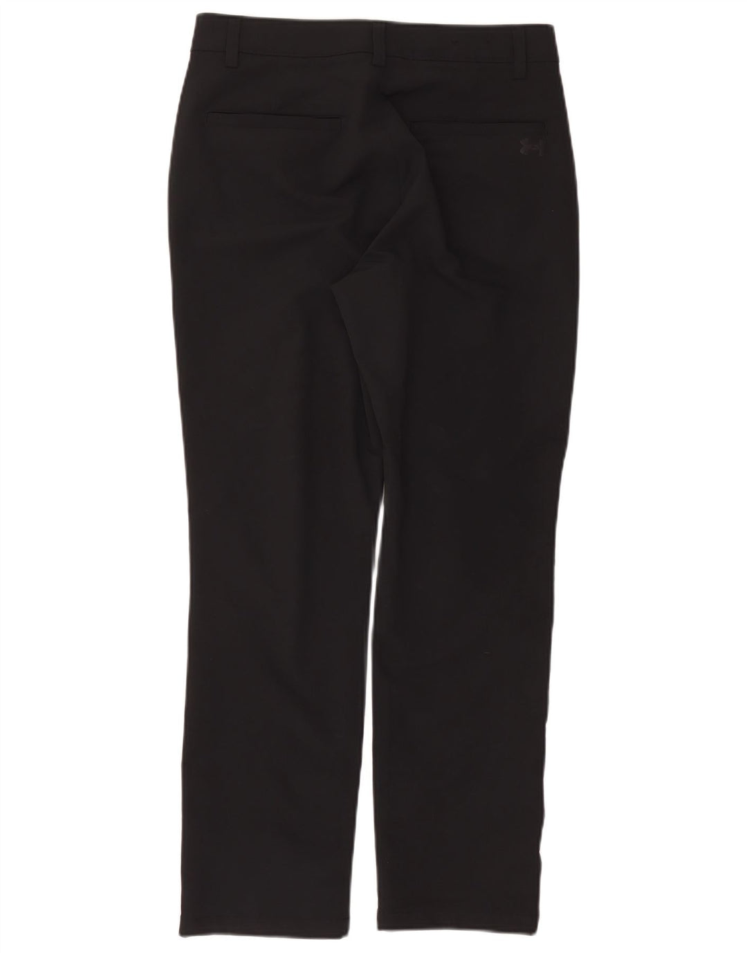 Calça chino reta feminina Under Armour W32 L30 azul marinho