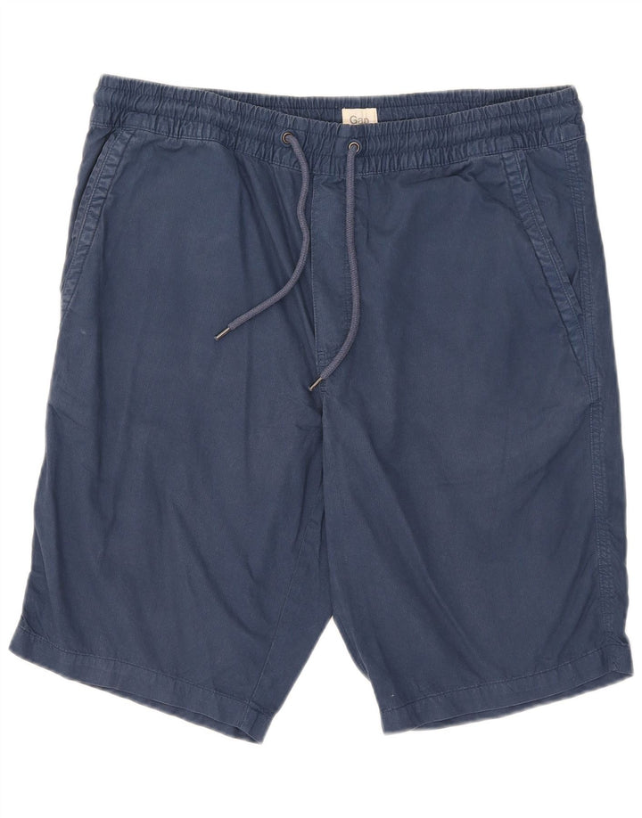 Shorts Chino Masculino Gap Grande W36 Azul Marinho Algodão