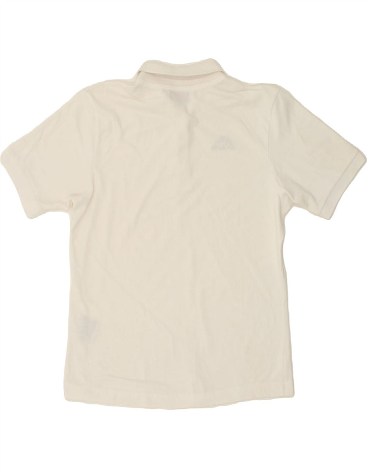 KAPPA Womens Polo shirt UK 20 2XL White Cotton Vintage Kappa and Second-Hand Kappa from Messina Hembry 