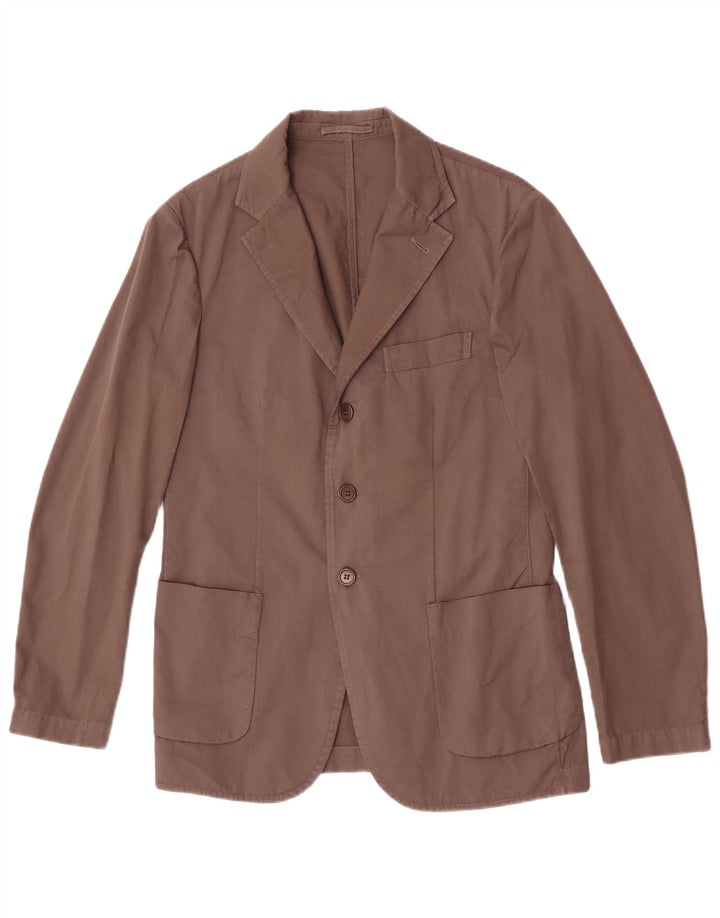 Jaqueta Blazer Masculina Aspesi com 3 Botões UK 36 Pequena Marrom