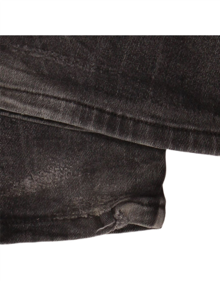 Wrangler Masculino Texas Stretch Straight Jeans W38 L32 Algodão Cinza
