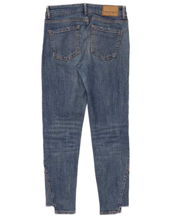 Zara Jeans Slim Feminino EU 36 XS W26 L26 Azul Algodão