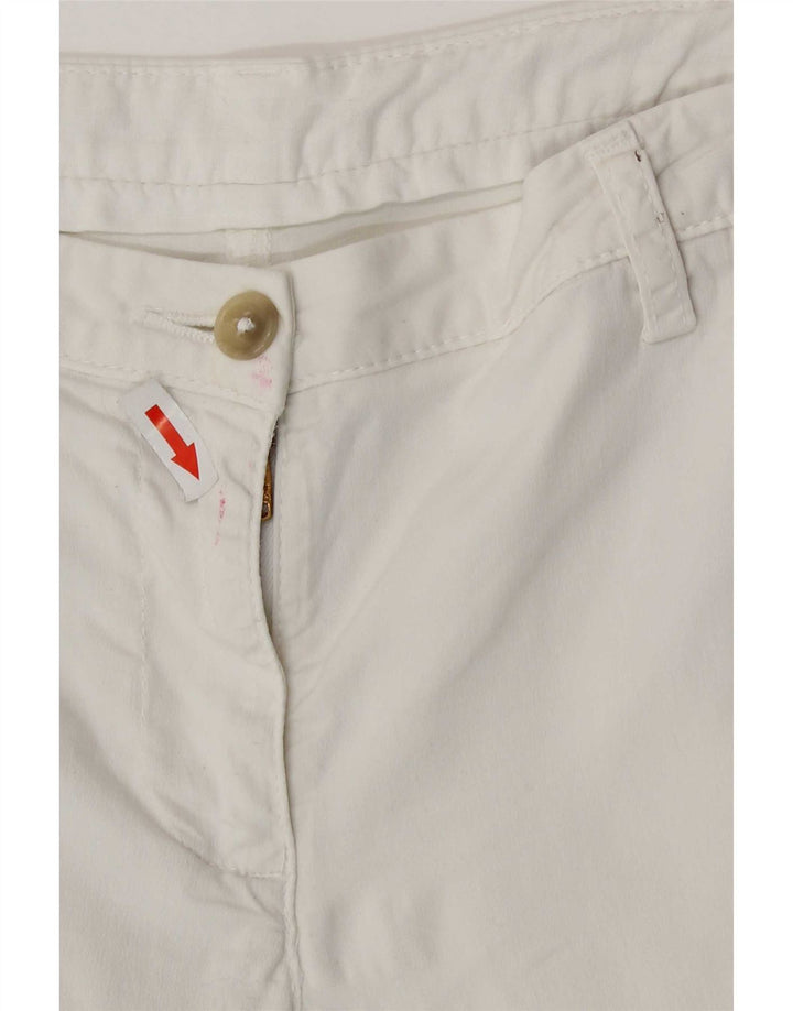 Shorts Chino Feminino Kappa EU 40 Médio W32 Algodão Branco