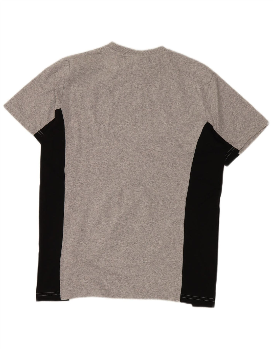 Camiseta masculina Fila Top XS cinza colorblock algodão