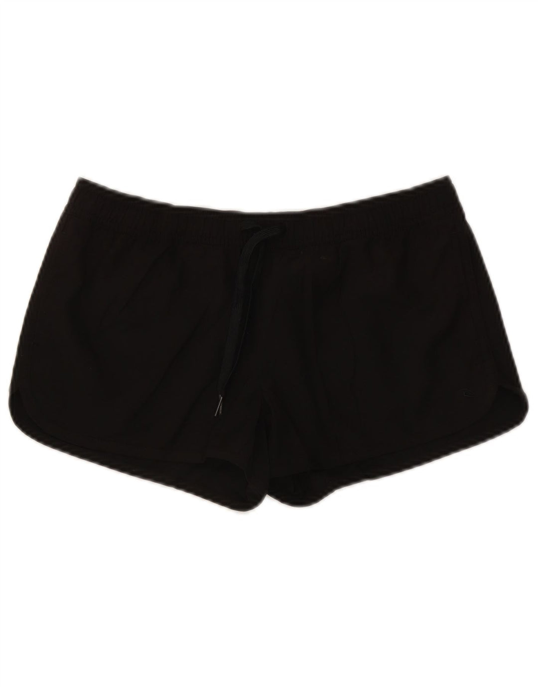 Shorts de natação feminino Rip Curl UK 10 pequeno poliéster preto
