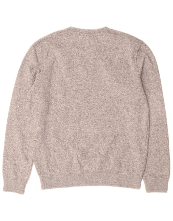 Champion moletom masculino gráfico jumper pequeno algodão manchado cinza
