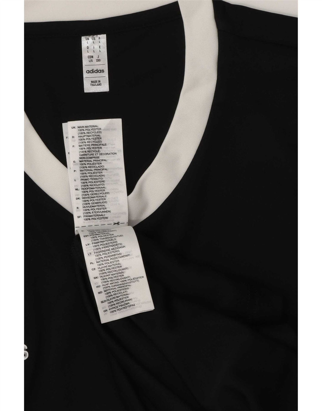 Adidas Mens Aeroready Camiseta Top Grande Poliéster Preto