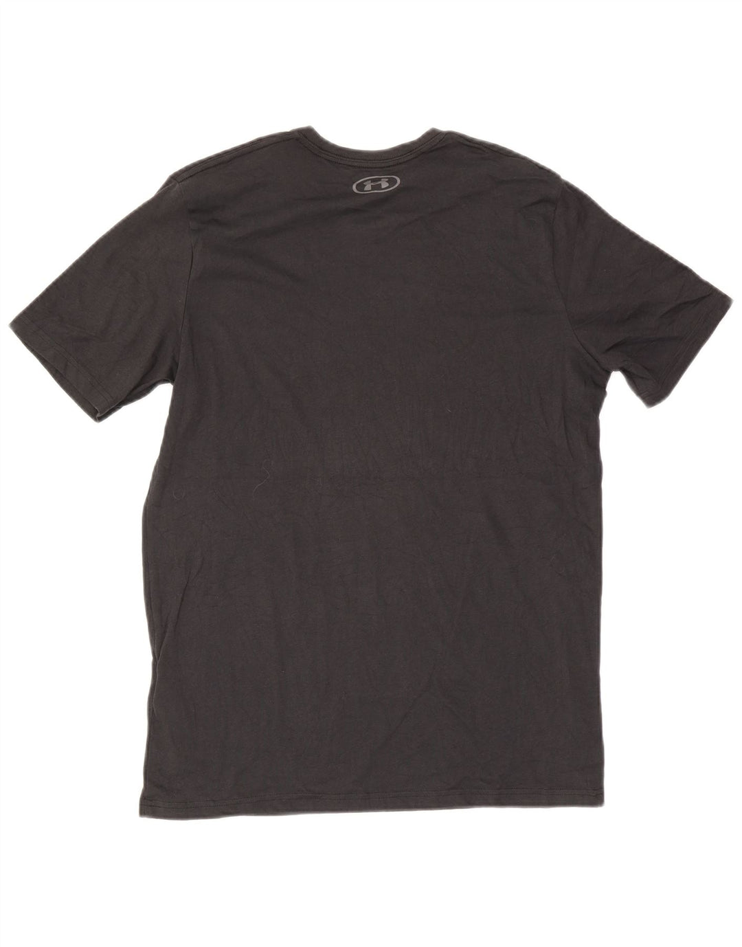 Camiseta gráfica masculina Under Armour Top médio algodão preto